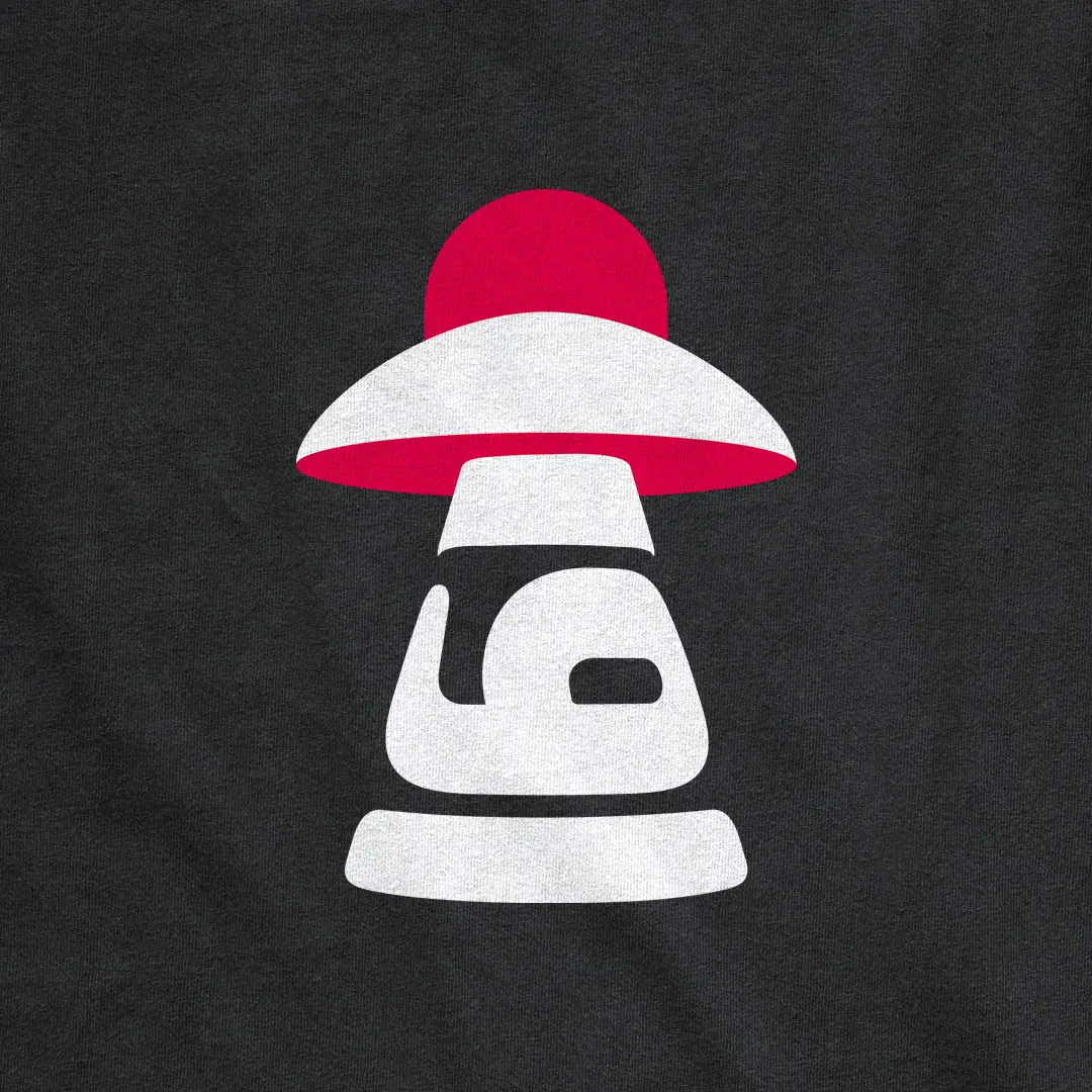 Nahaufnahme Produktmotiv auf Stoff